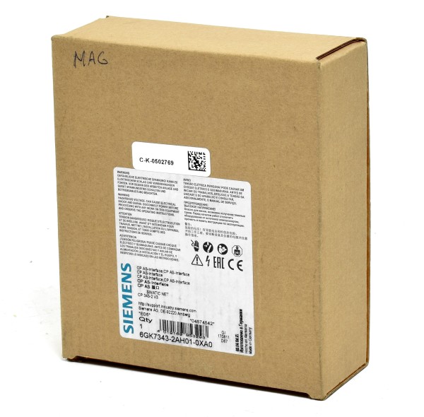 Siemens Simatic S7 CP343-2, 6GK7 343-2AH01-0XA0, 6GK7343-2AH01-0XA0, E:05