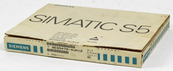 Siemens Simatic S5 Analog OUT,6ES5 470-4UA12,6ES5470-4UA12,E:03